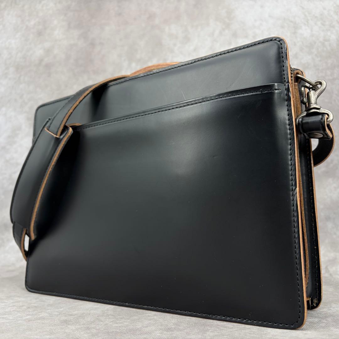 【美品✨】コンプレックスガーデンズ 枯淡 コタン 2wayブリーフケース 青木鞄