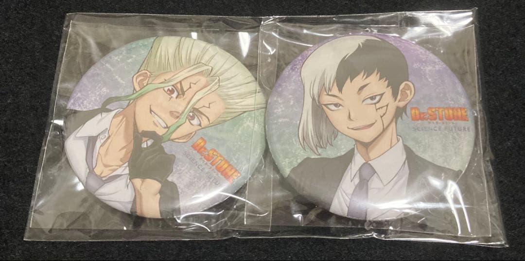 ドクスト4期Blu-ray BOX1 特典アニメイト 千空　ゲン　缶バッジ