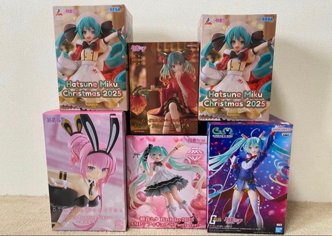 初音ミク フィギュア まとめ売り 6個セット