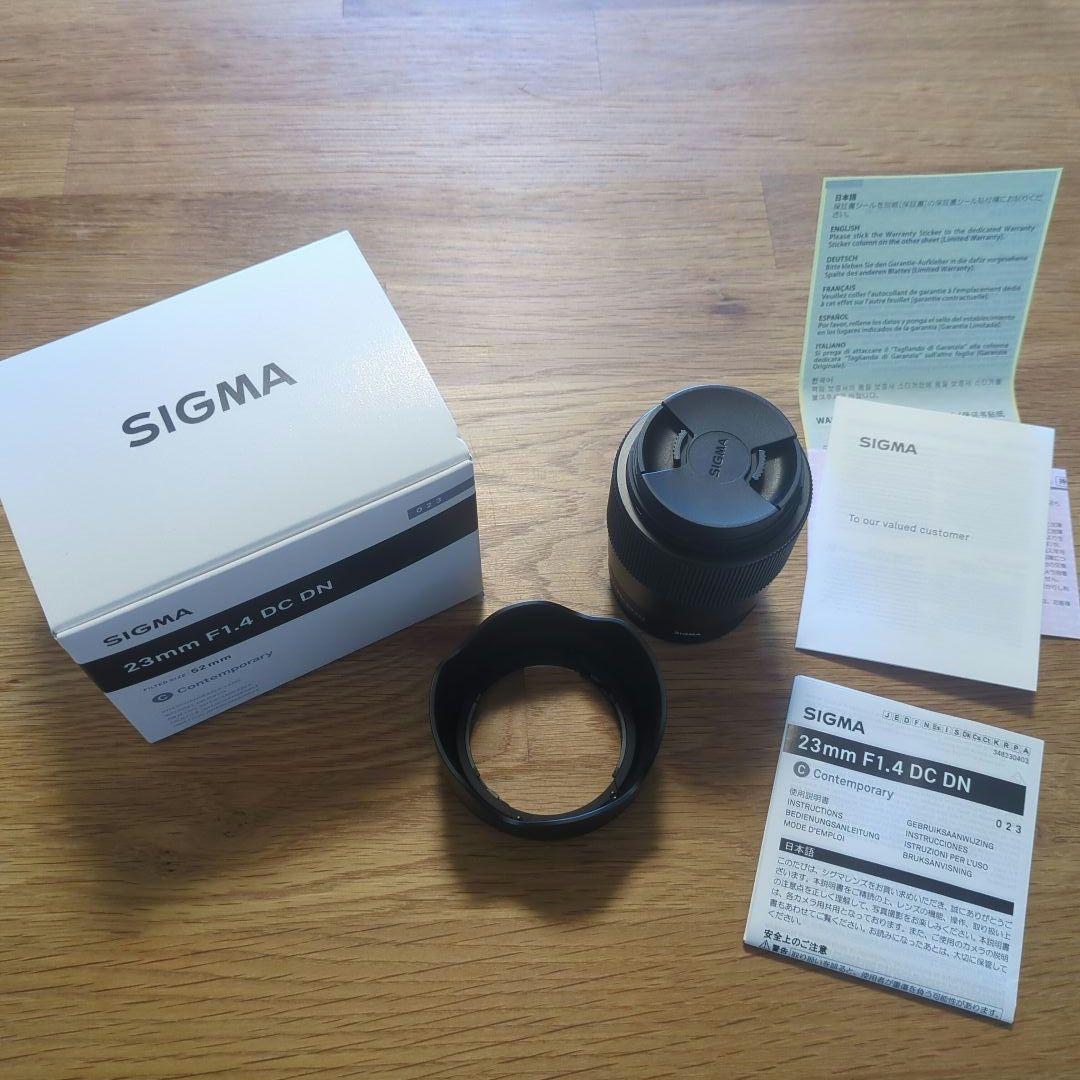 SIGMA 23mm F1.4 DC DN レンズ Eマウント