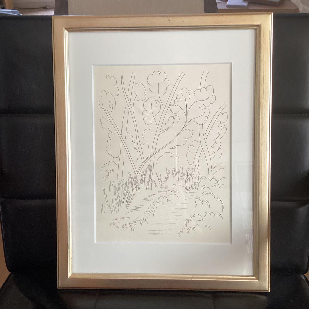 アンリマティスの絵　複製画