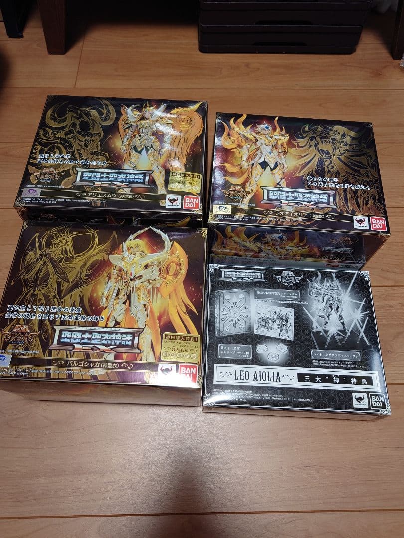 聖闘士聖衣神話EX　レオアイオリア　神聖衣　初回特典付