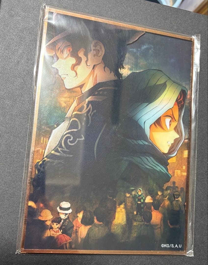 鬼滅の刃 鬼滅シアター アクリル色紙 浅草 鬼舞辻無惨