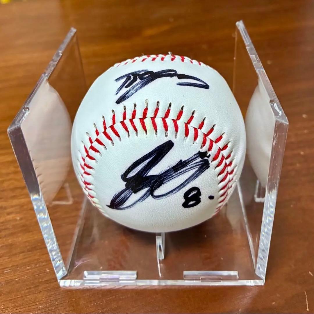 阪神タイガース 佐藤輝明選手 直筆サインボール 新品 ケース カード付き