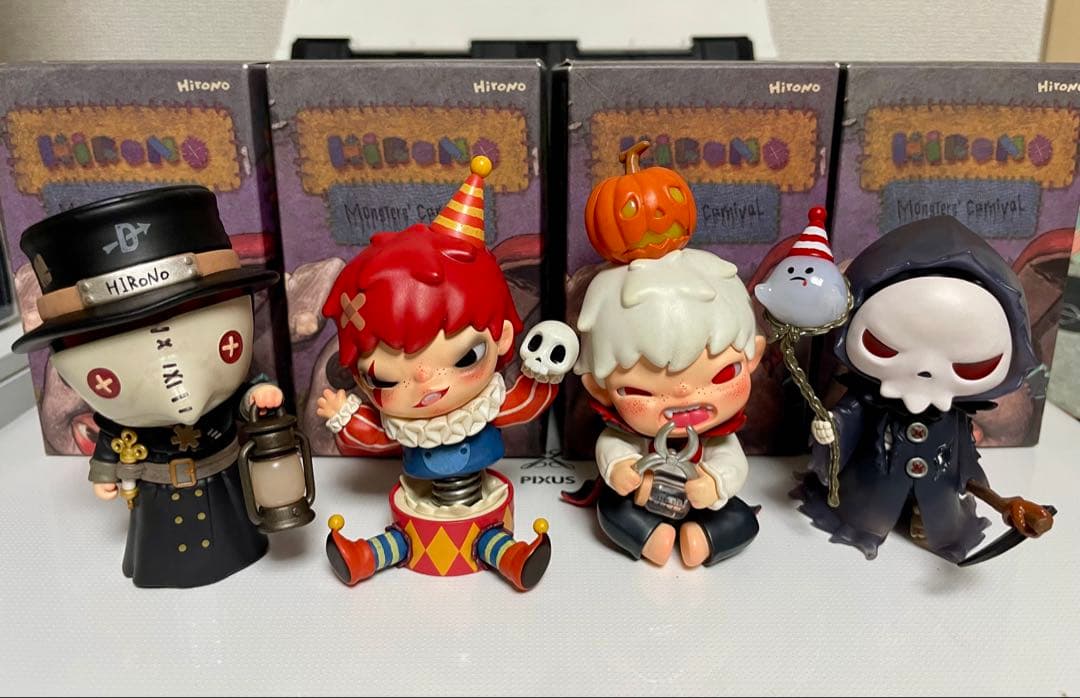 Hirono モンスターカーニバル フィギュア4体セット