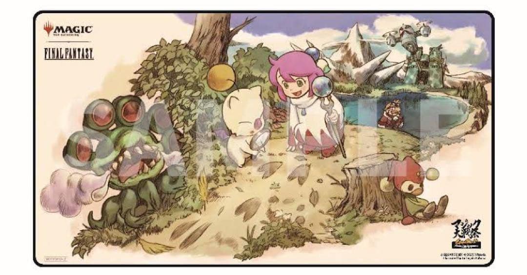 mtg ff 宝物 プレイマット マジック大戦祭