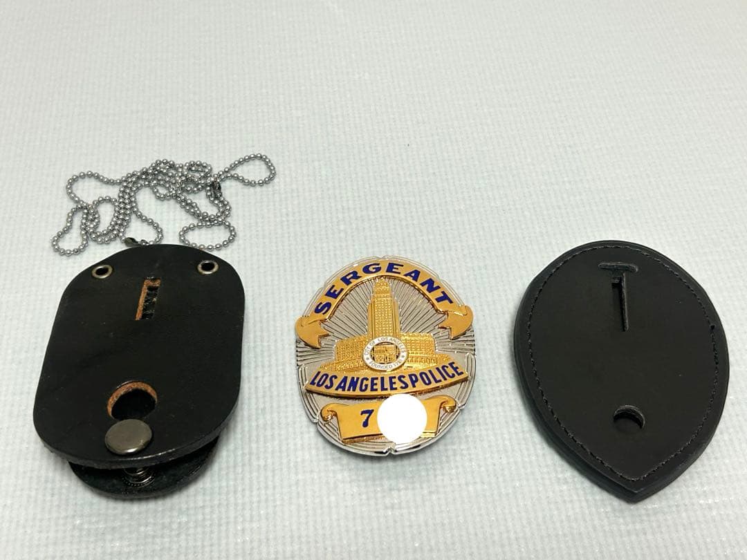 ロサンゼルス市警　レプリカポリスバッジ