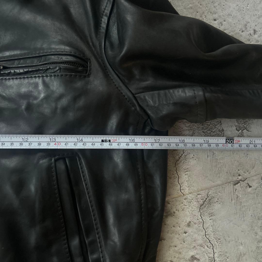 AERO LEATHER ホースハイド ハイウェイマン レザージャケット 38