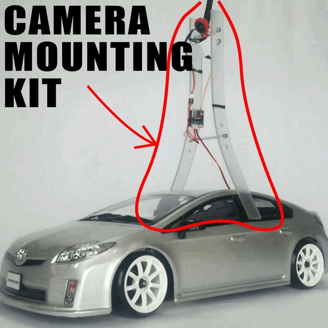 RCカーFPV用 映像送信キット 「カメラマウントキット」 5.8GHz