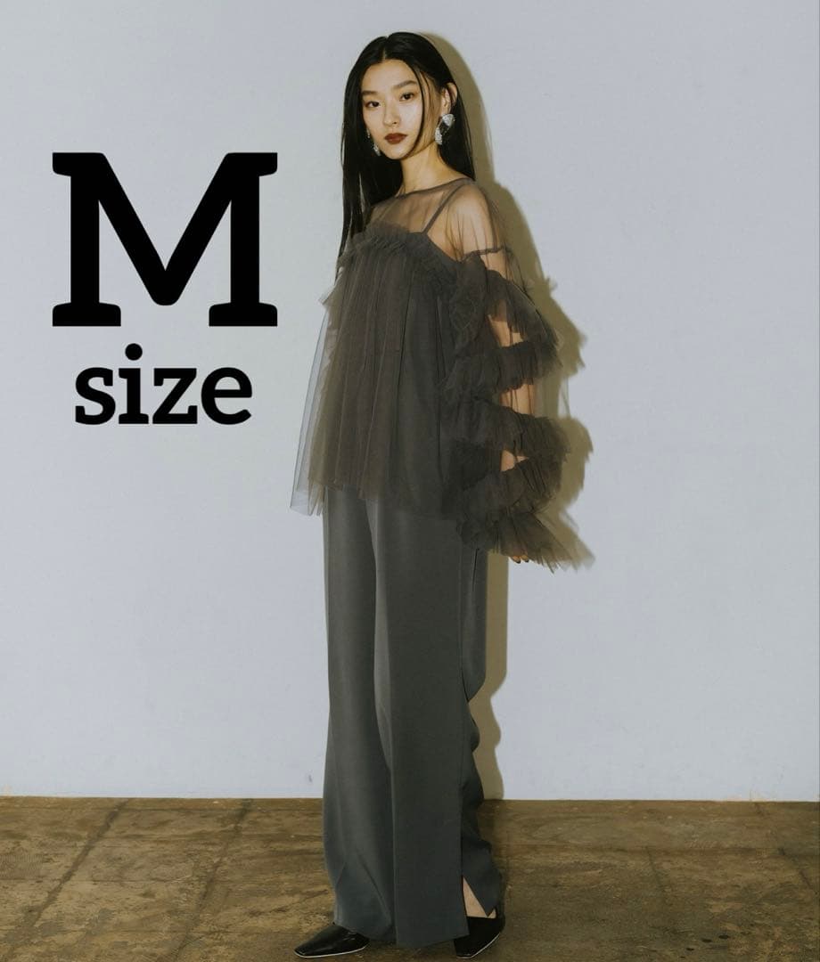 all in one × decorative tulle tops