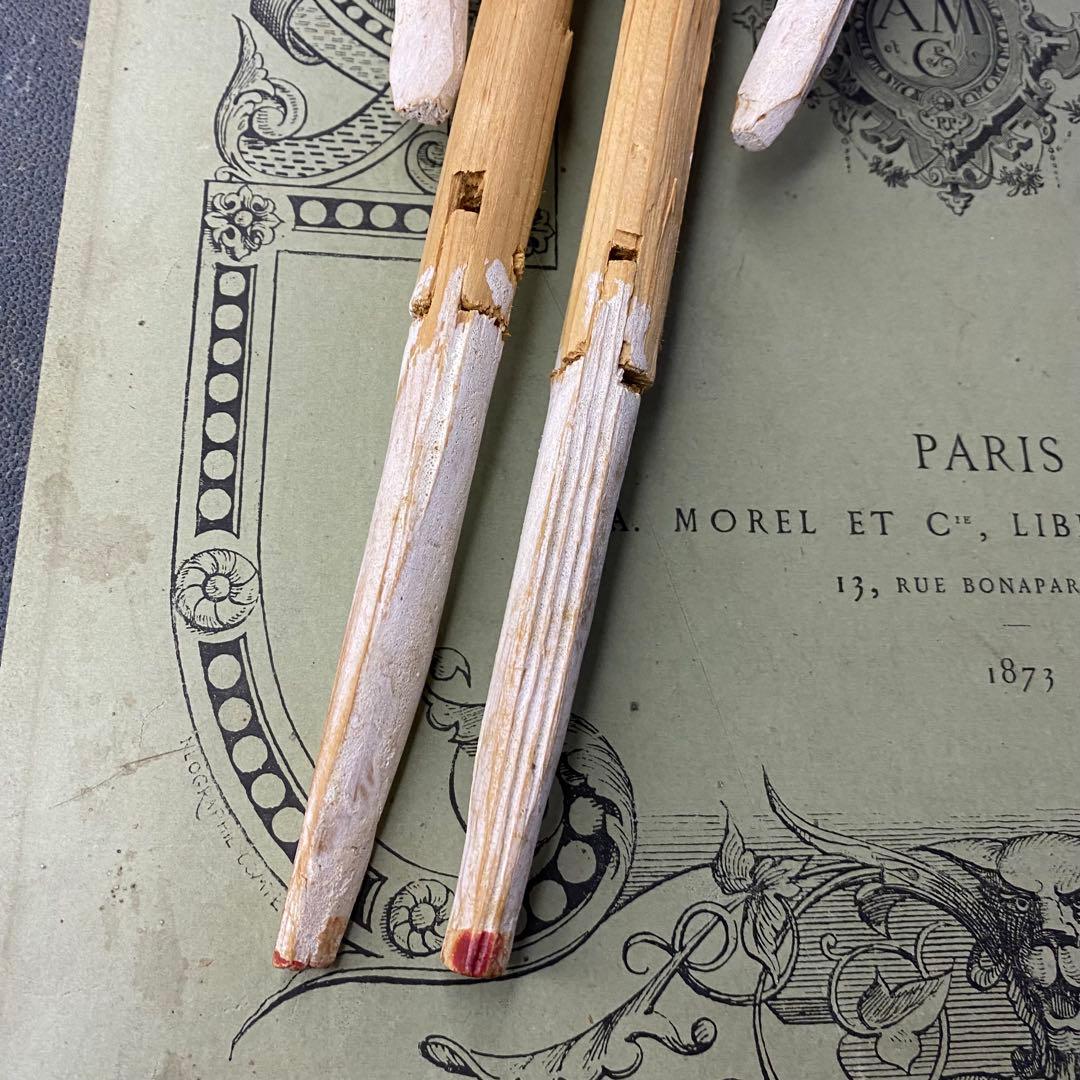 アンティーク 木製人形 ペグドール ペニードール