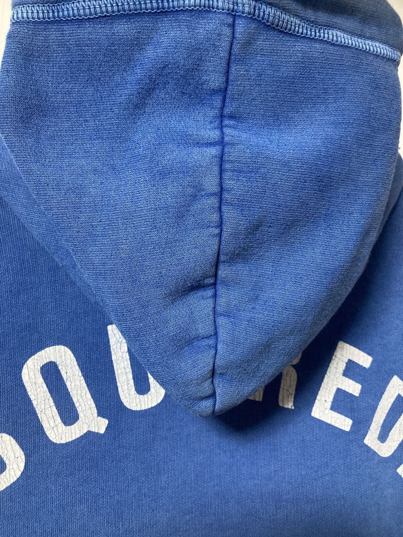 DSQUARED2 ビンテージ加工 Hoodie 表記サイズ M