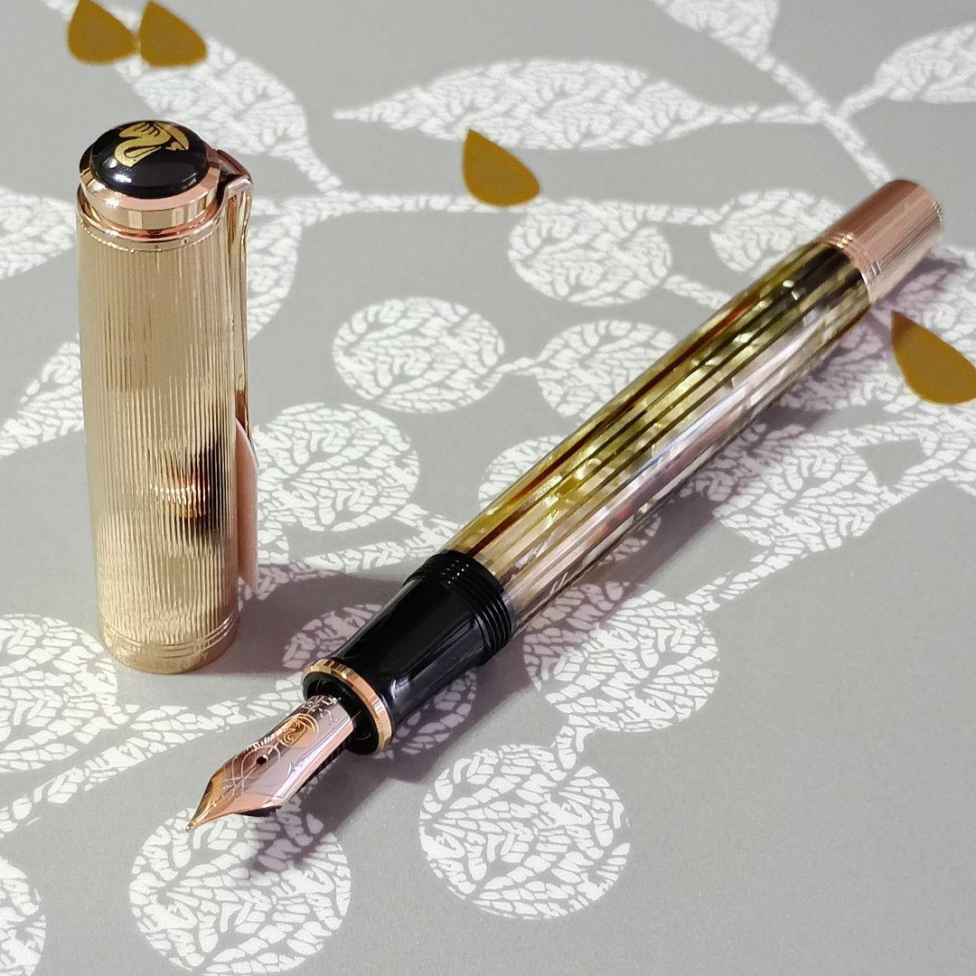 新品未使用 Pelikan ペリカン 万年筆 スーベレーン M450 F