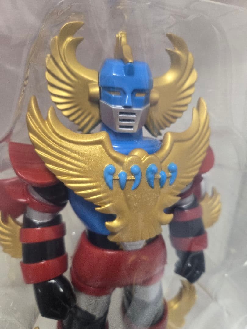 合体ロボット アトランジャー 50周年記念　 アオシマ × 工匠堂 ソフビ