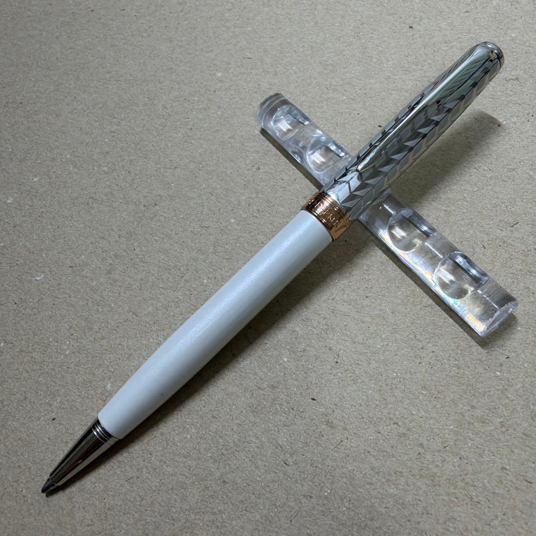 廃盤 PARKER パーカー ソネット ボールペン メタル&パールCT 油性