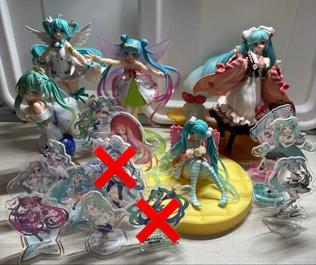 初音ミクフィギュアアクリルスタンド