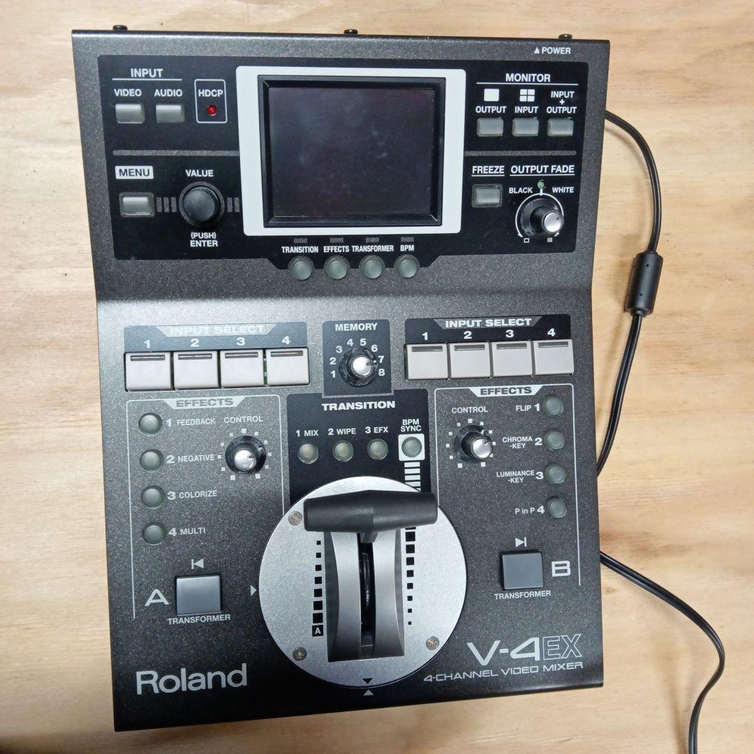 Roland　V-4EX ４チャンネル　ビデオミキサー