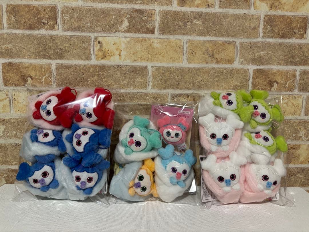 TWICE LOVELYS ヘアピン おくるみマスコット　計16点　まとめ売り