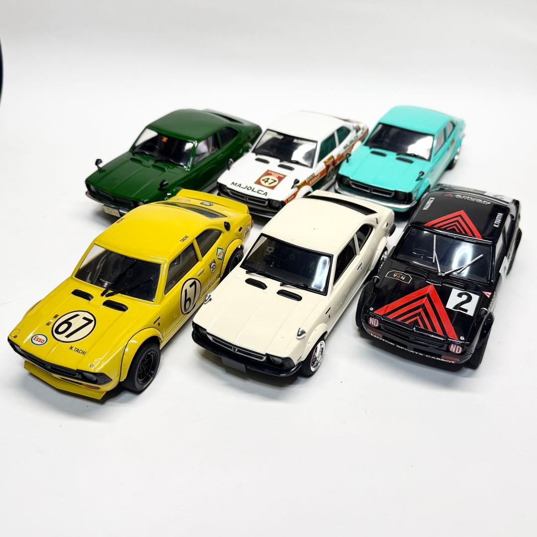 フジミ 1/24 トヨタ カローラレビン te27 完成品 6台セット②
