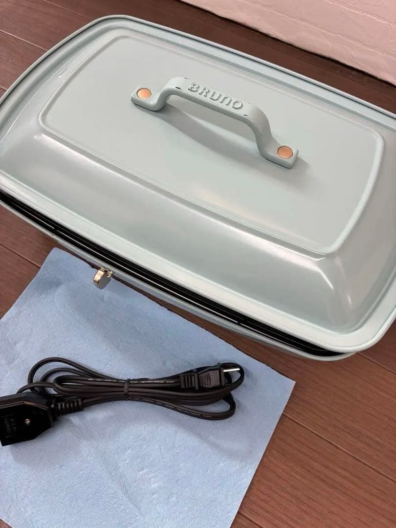 BRUNO ブルーノ ホットプレート グランデ BOE026 ブルーグレー