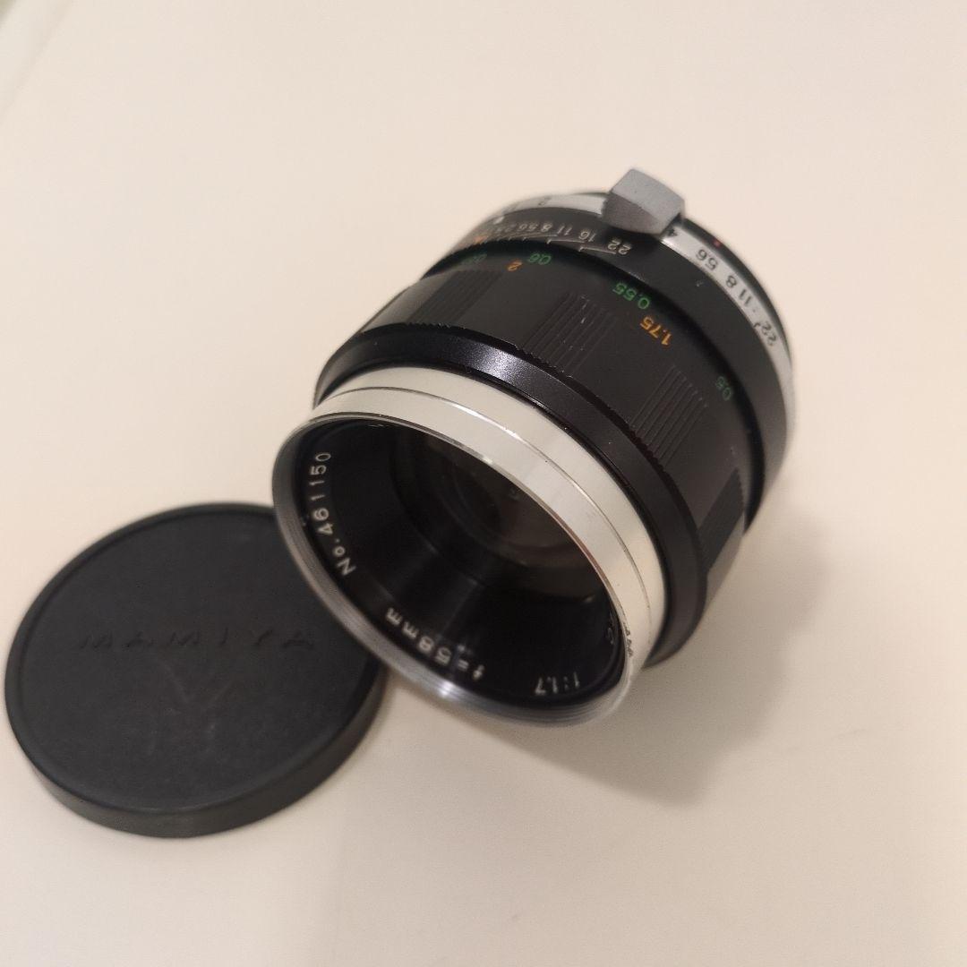 MAMIYA SEKOR F.C. 58mm F1.7 EXAKTAマウント
