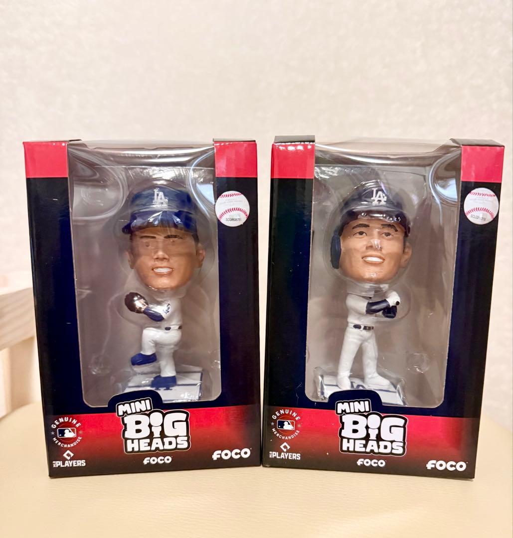 [新品] [別売り可]❗️大谷翔平ボブルヘッド 二刀流2体セット