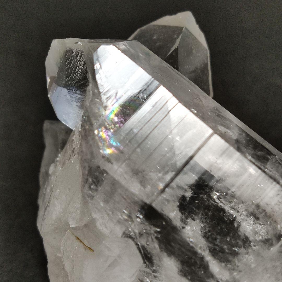 パワーストーン　天然石　レインボー入り　レムリアン水晶　87g　№287