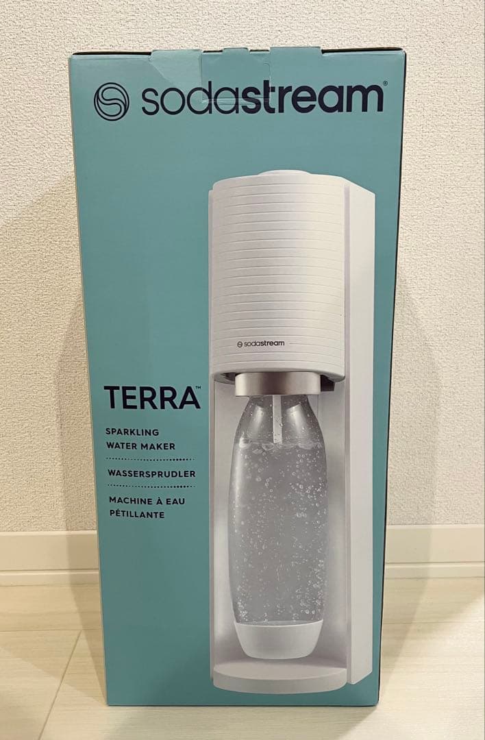 【新品】ソーダストリーム TERRA スターターキット SSM1101 ホワイト