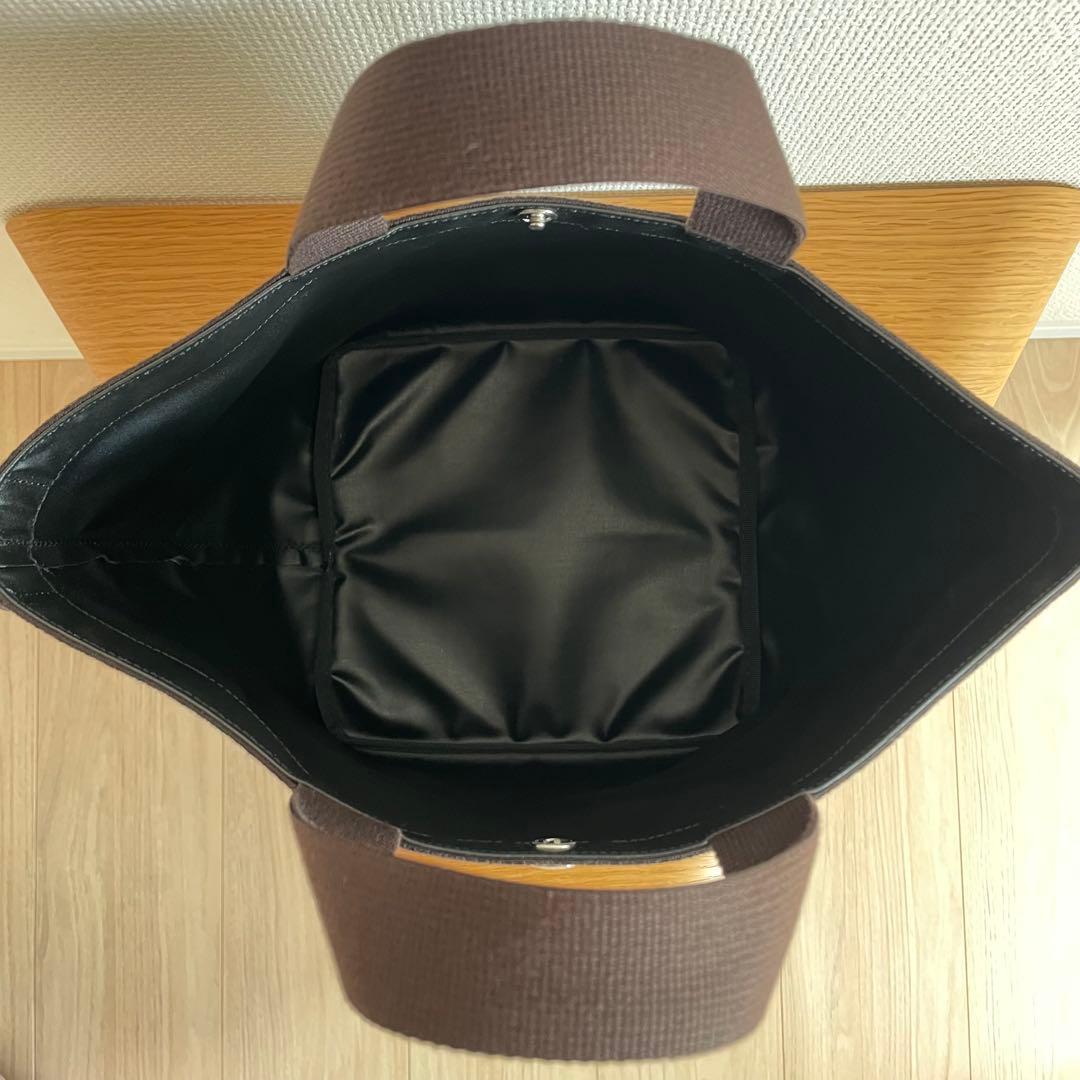 Herve Chapelier エルベシャプリエ　舟型コーデュラナイロンバッグ