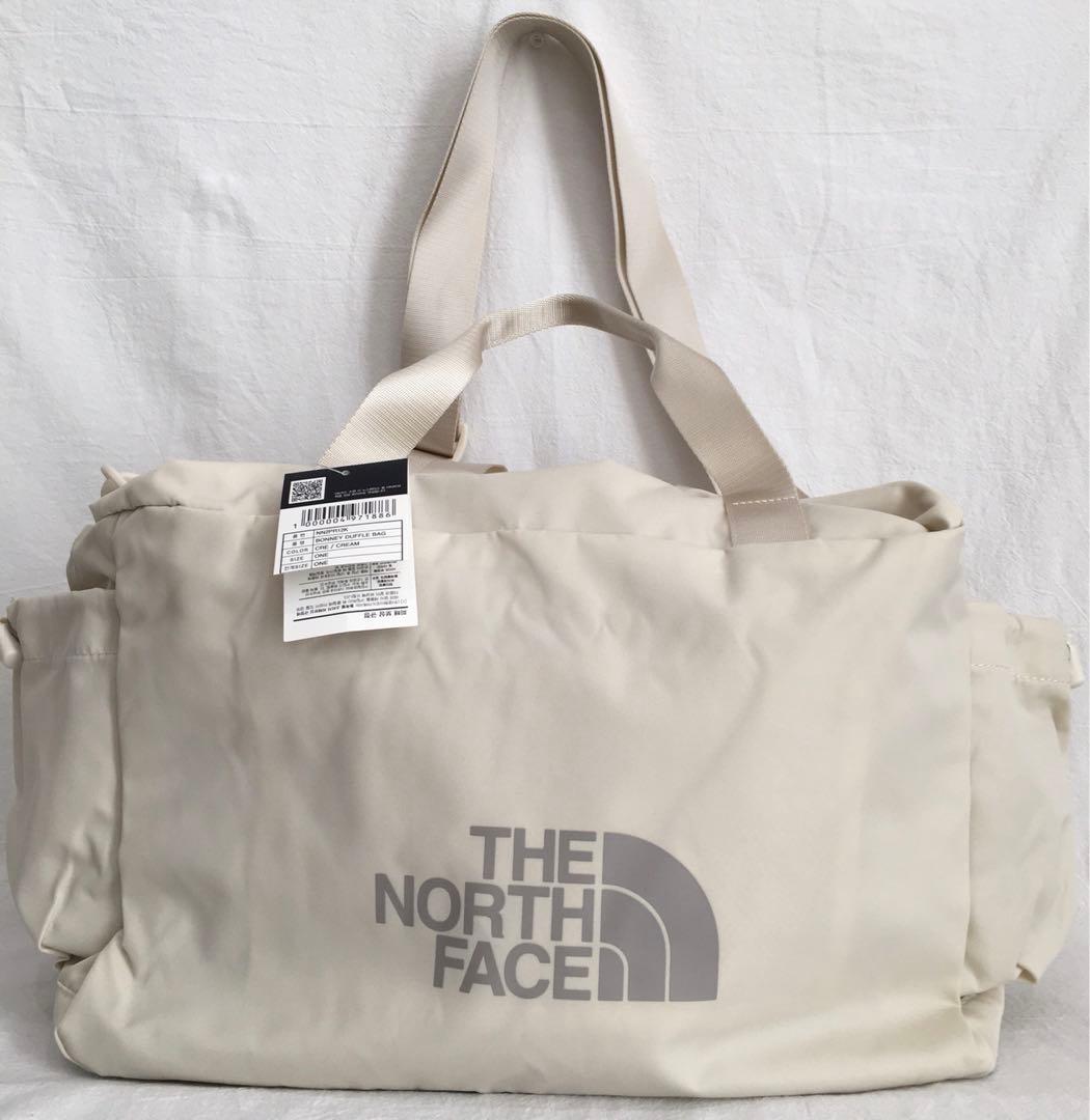 ザノースフェイス ショルダーバッグ ダッフルバッグ ナイロン クリーム A4対応
