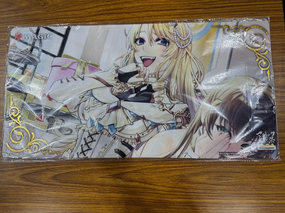 mtg 息詰まる徴税　大戦祭　プレイマット　箔押し
