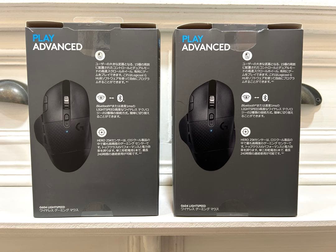 【Logicool】 G604 LIGHTSPEED ×2個 〈廃盤品〉