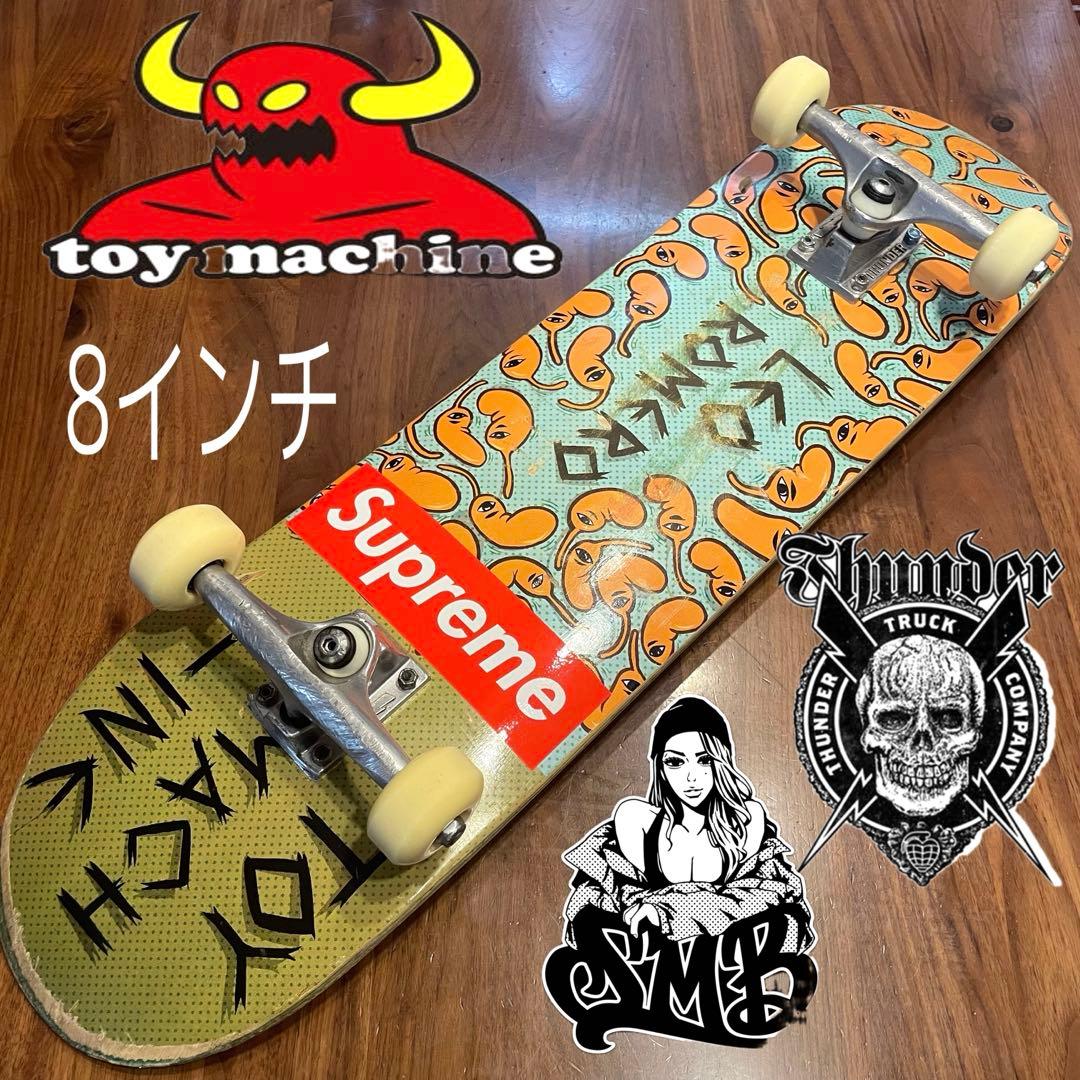 トイマシーン　スケボー　スケートボード　サンダー　8インチ　コンプリート