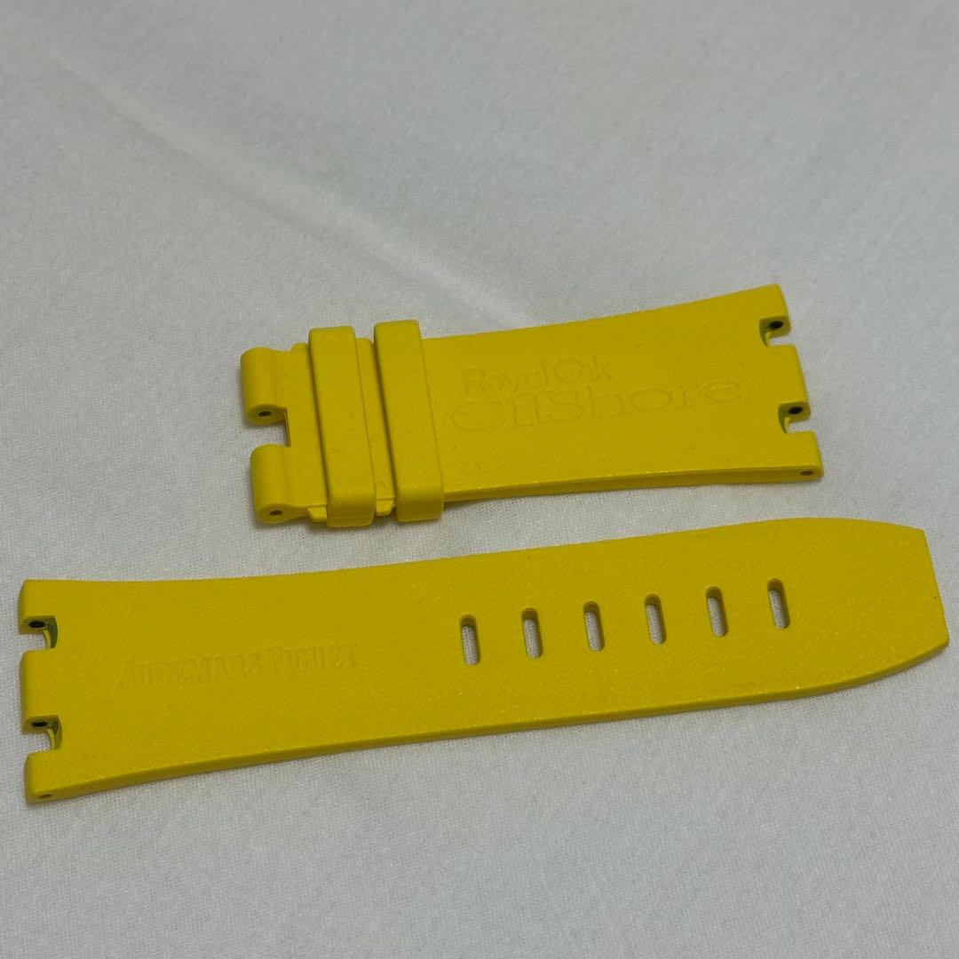 オーデマピゲ　ロイヤルオークオフショア ベルト　kism 　黄色