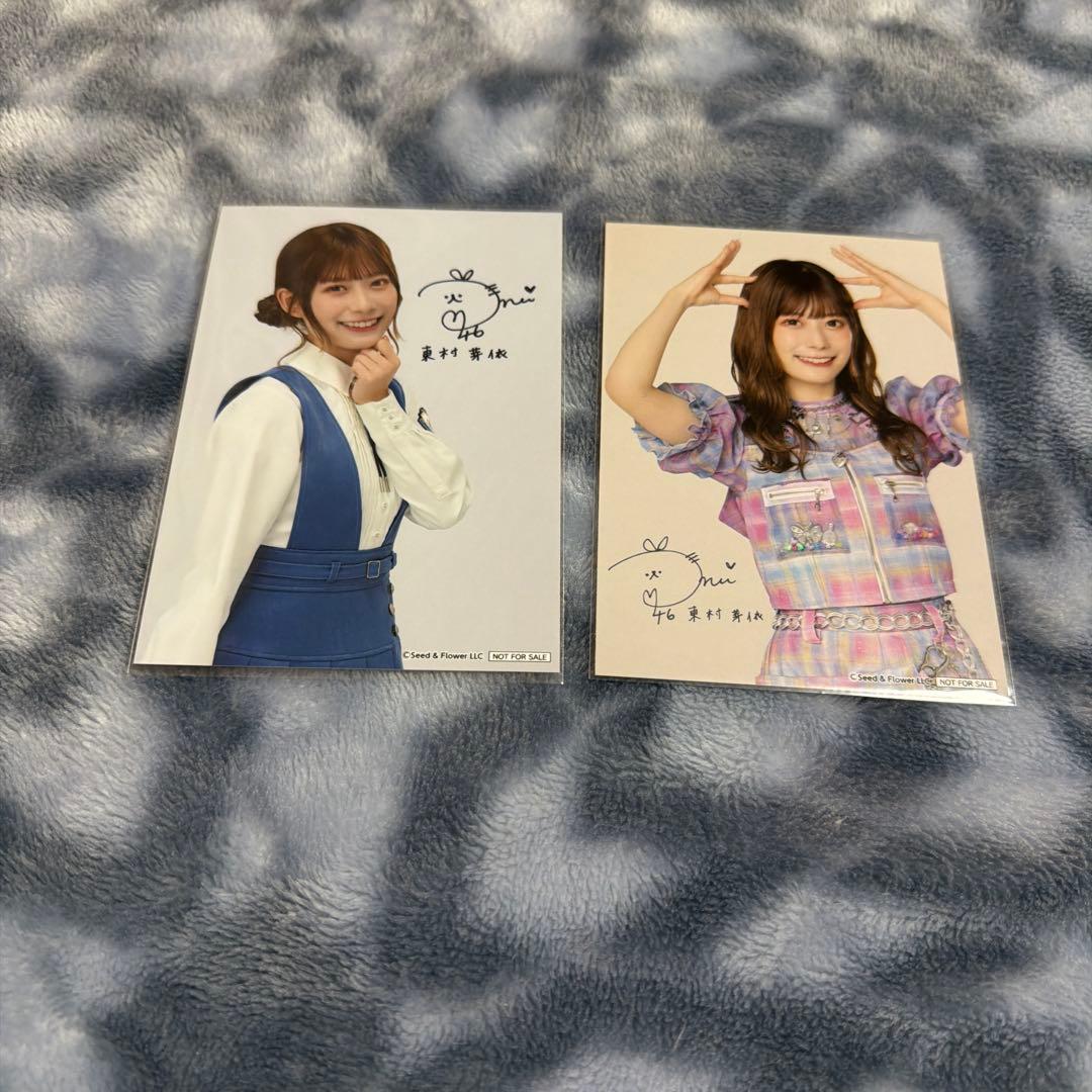 あ*ま様 日向坂46 東村芽依 生写真 フルコンプ