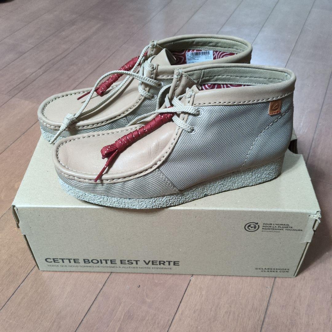 新品未使用[クラークス] ワラビーブーツ モカシン シェイカーブーツ 24.5c