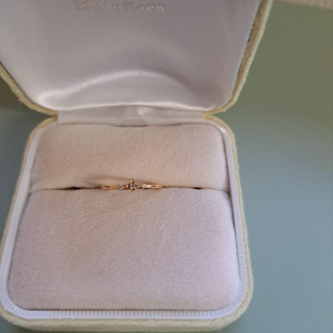 agete♡K18リング(NOJESS AHKAH 4℃ ete好きな人)