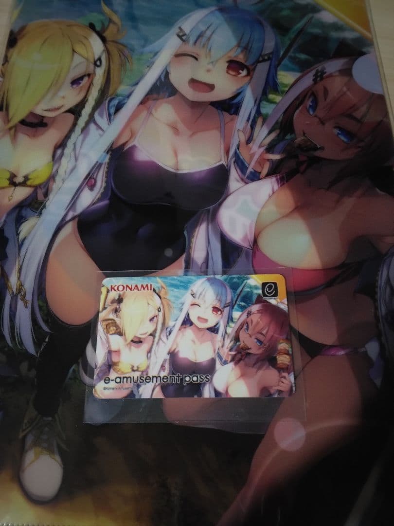 ポラリスコード　いちか　クリアファイルとe-amusement passのセット