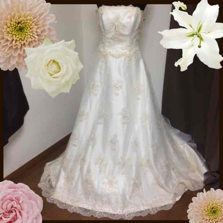大きめサイズ❤️ウェディングドレス❤️Aライン