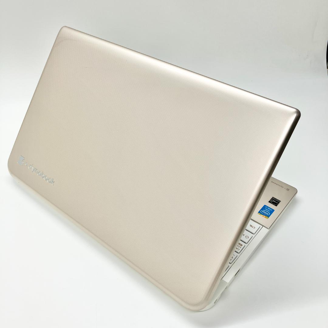 薄型ゴールド✨SSD256＆メモリ8GB❣️動作良好 すぐ使える ノートパソコン