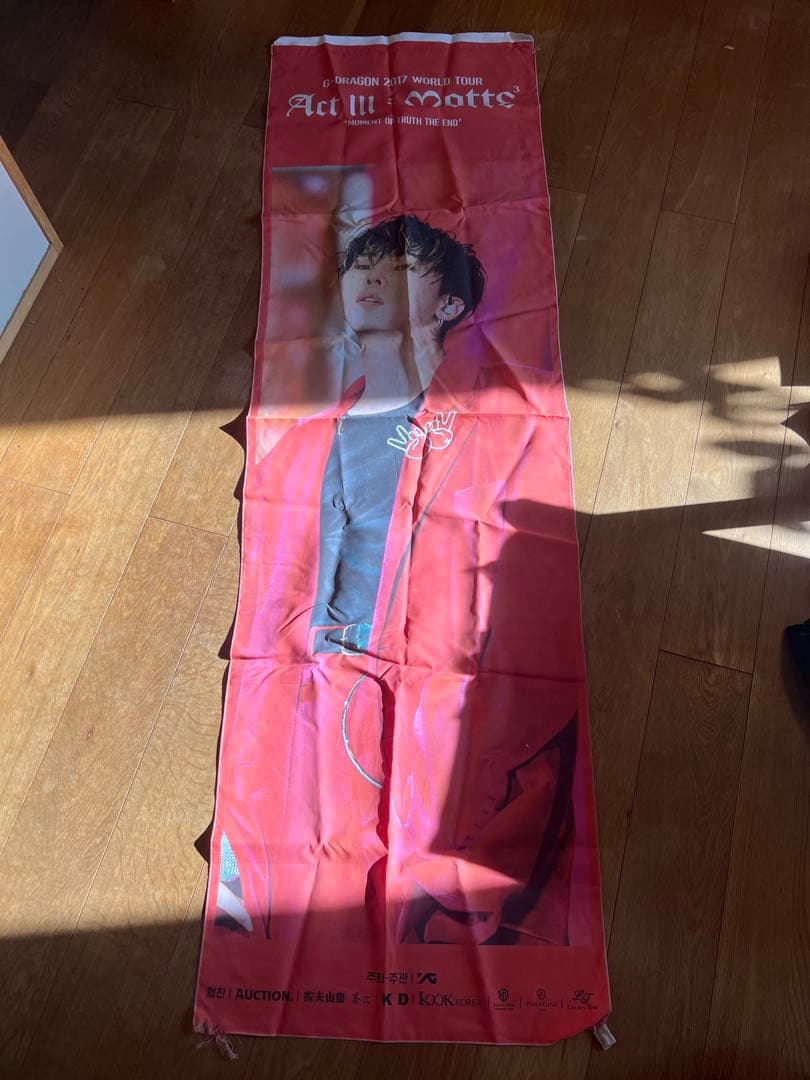 G-DRAGON ソウルコンサート 旗