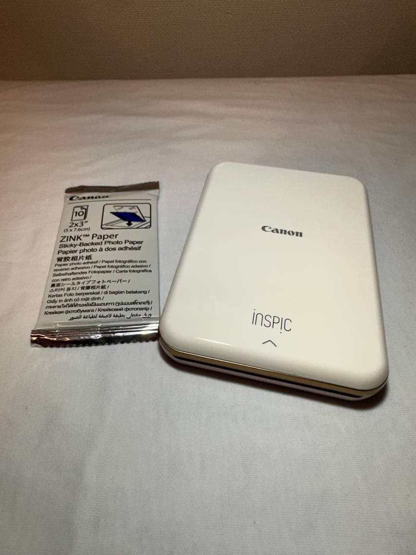 Canon PV-123 ミニプリンターiNSPiC 検証済み