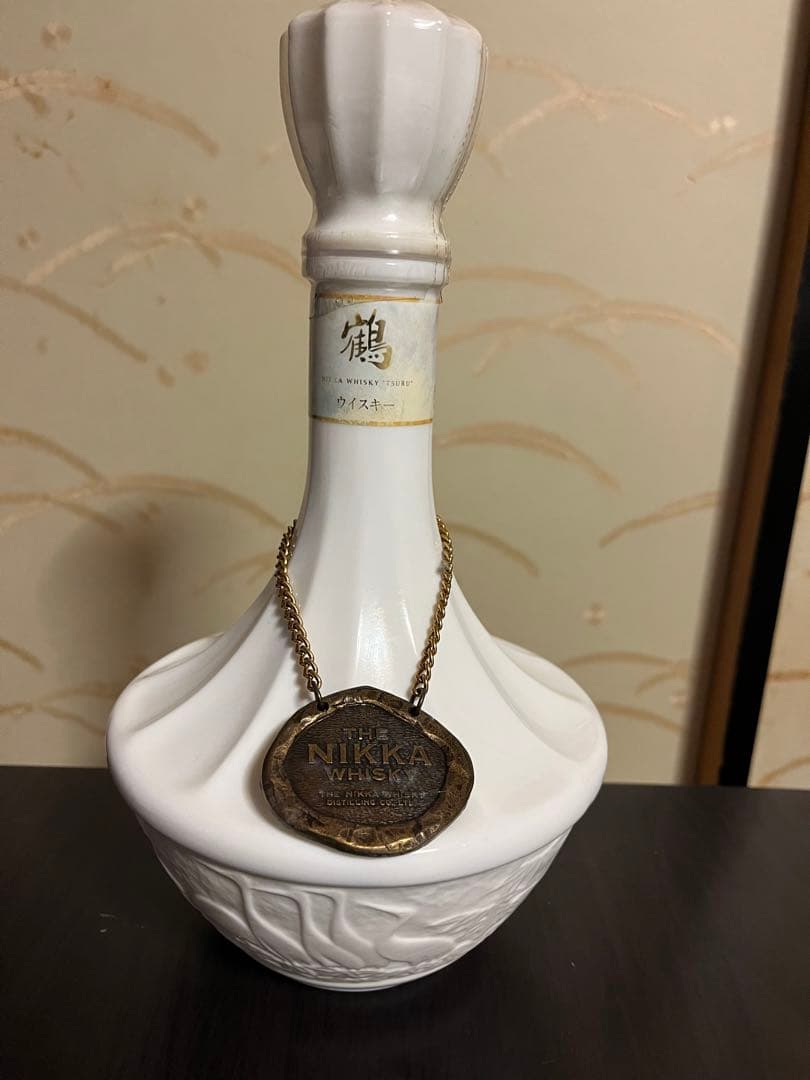 【激レア】ニッカ鶴 陶器ボトル
