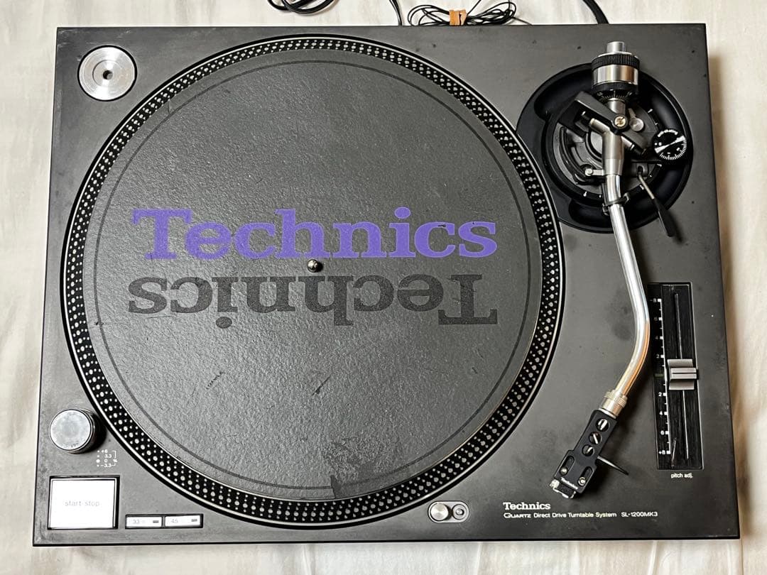 Technics SL-1200MK3 SHURE M44-7 ターンテーブル