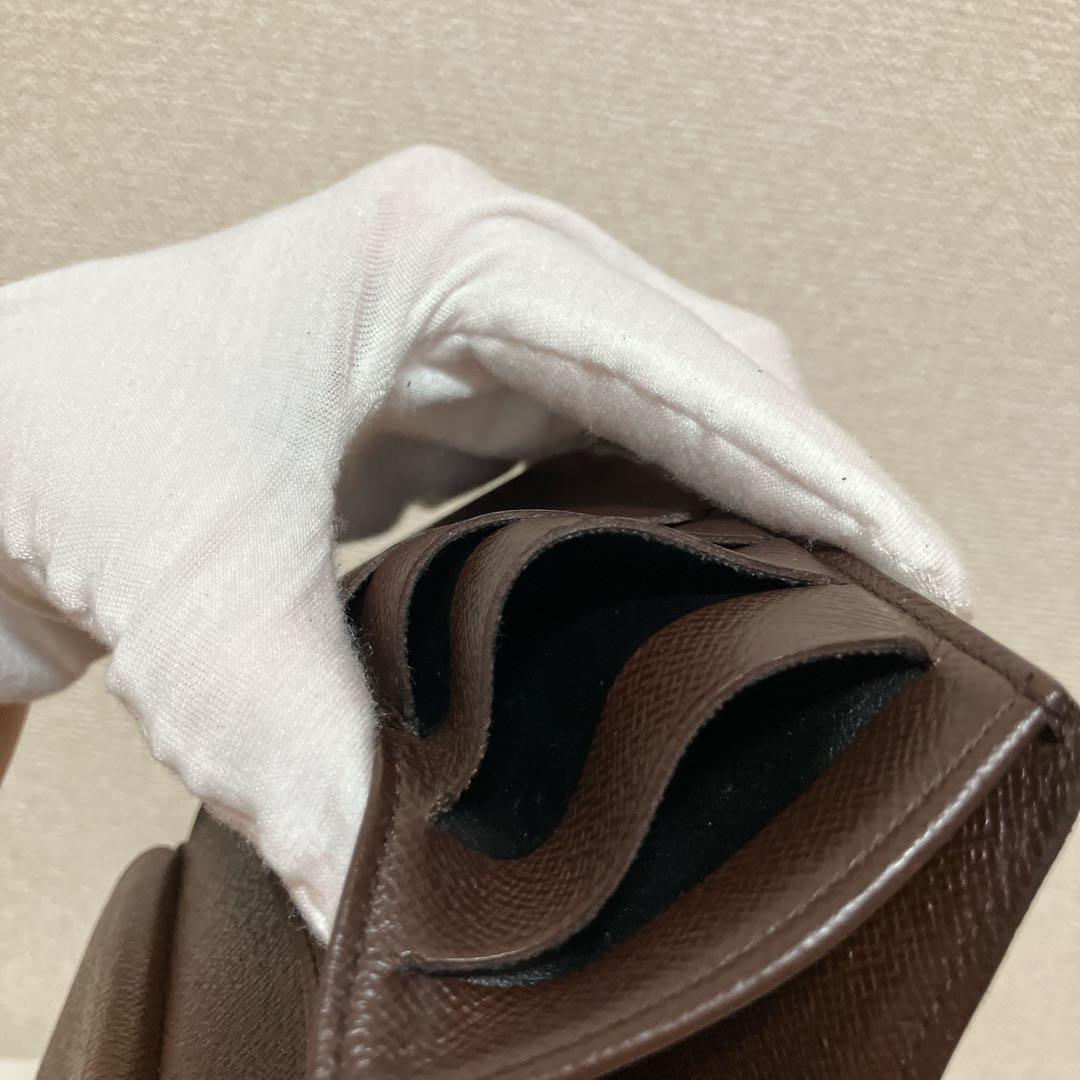 ✨美品・鑑定済✨ルイヴィトン ダミエ ポルトモネ ビエ ヴィエノワ 財布 がま口