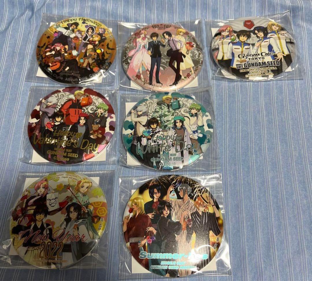 購入時コメント要　ガンダムSEED ガンダムカフェ　マグネットバッジ