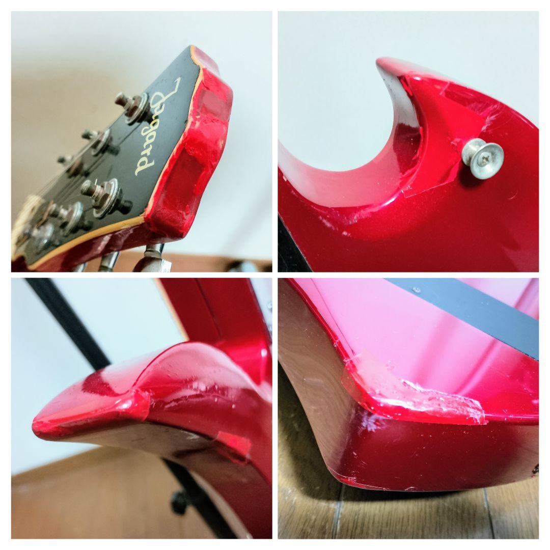 Jagard　Mockingbirdタイプ　エレキギター　　弦は新品に交換済み！