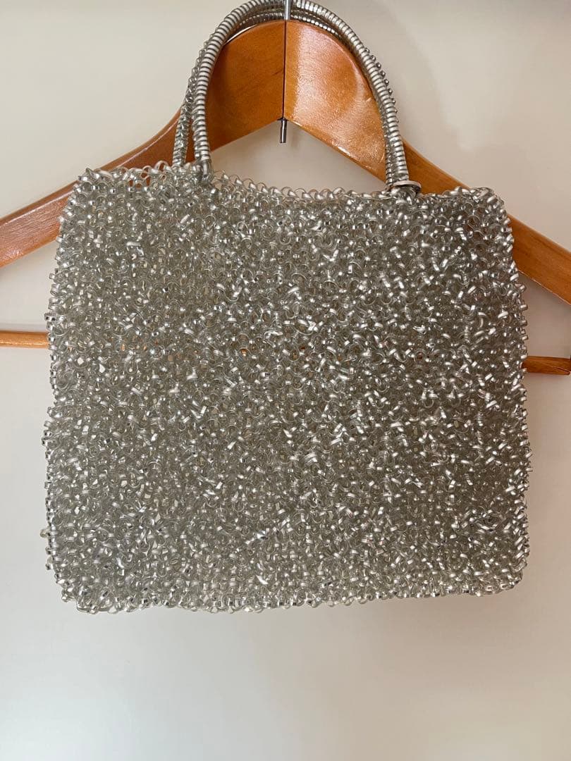 ANTEPRIMA/アンテプリマ ワイヤーバッグ シルバー ハンドバッグ