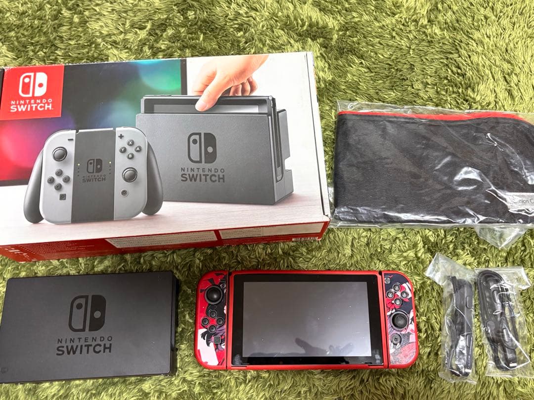 カ*グ様 任天堂Switch グレー＆マインクラフトカセットセット