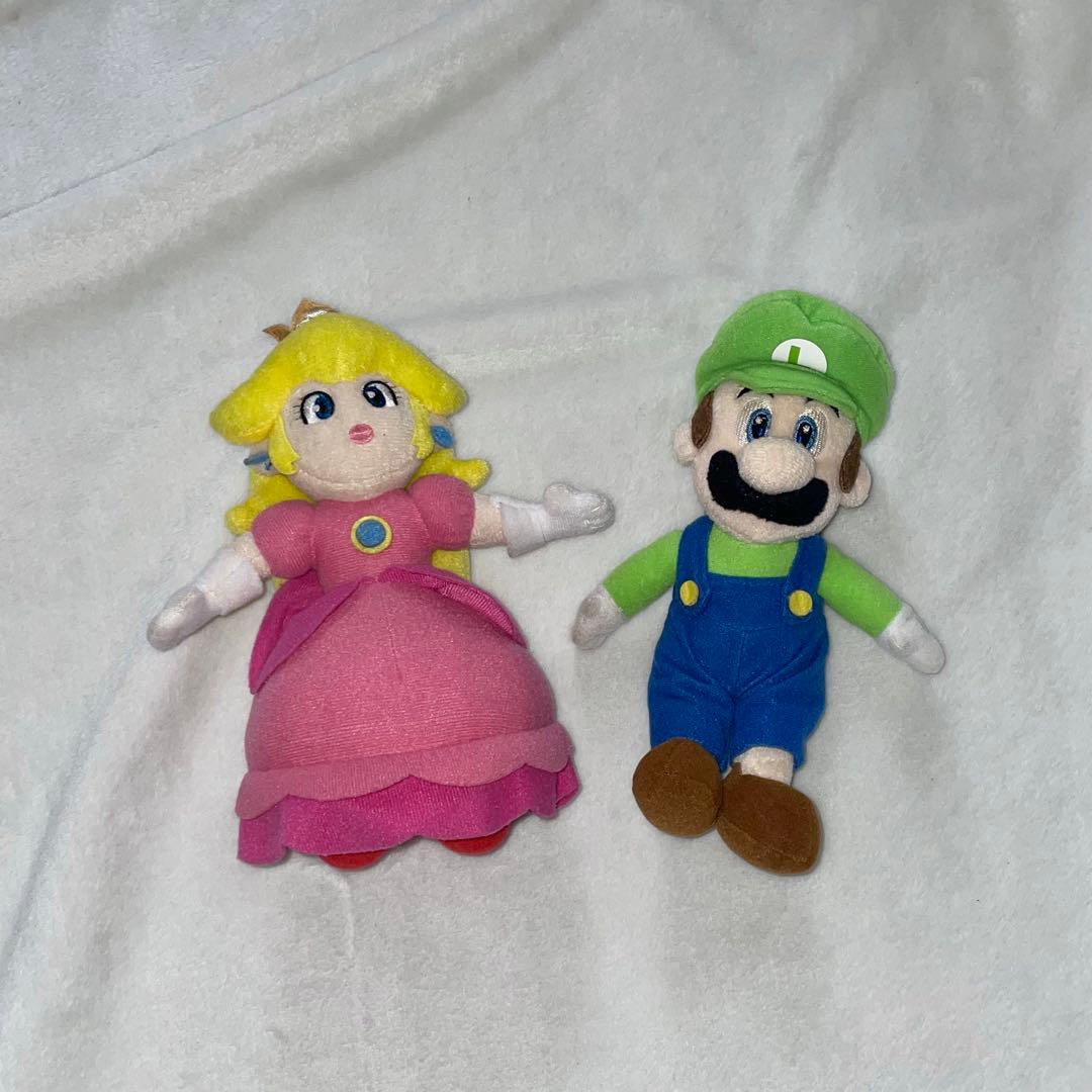 O*i様 マリオパーティ5 ピーチ ルイージ ぬいぐるみ